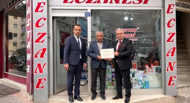 Karaman Vergi Dairesi, Yılın Vergi Rekortmenini Tebrik Etti