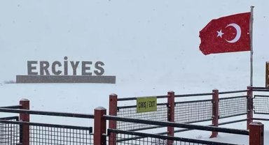 Kayseri'de kar yağışı