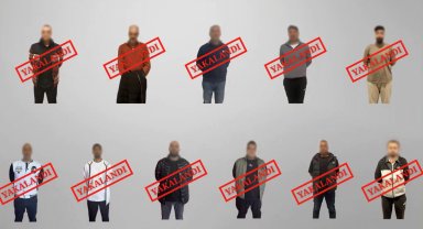 Kırmızı bültenle ve ulusal seviyede aranan 11 suçlu Türkiye'ye getirildi