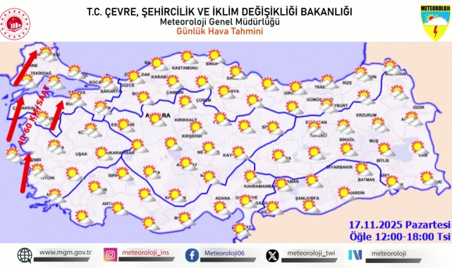 Meteoroloji: Hava Sıcaklıkları 2 ila 4 Derece Artacak