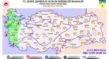 Meteoroloji'den Kuvvetli Yağış Uyarısı: Çanakkale ve Balıkesir'de Dikkatli Olun