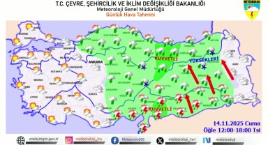 Meteoroloji'den Kuvvetli Yağış ve Rüzgar Uyarısı: Karaman Dikkatli Olmalı