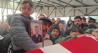 Şehit Astsubay Başçavuş Özkan, Niğde'de son yolculuğuna uğurlandı