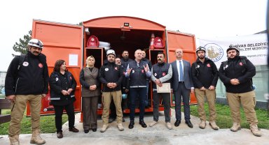 Sivas'ta 'afet konteyneri' uygulaması