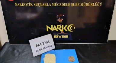 Sivas'ta uyuşturucu operasyonunda 3 tutuklama