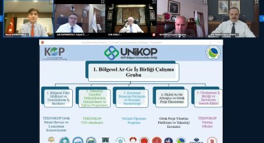 UNİKOP'tan KOP Bölgesi'nin Kalkınmasına Yönelik Online Yönetim Kurulu Toplantısı
