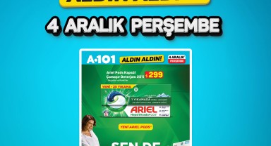 A101, 4 Aralık'tan İtibaren Yeni Ürünlerini Sunuyor