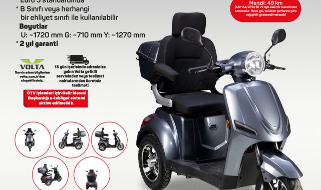 A101 Ekstra'da 18 Aralık'ta Başlayan Volta Moped Fırsatı