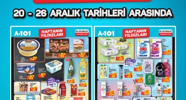 A101 Haftanın Yıldızları: 20-26 Aralık İndirimli Ürünleri Belli Oldu