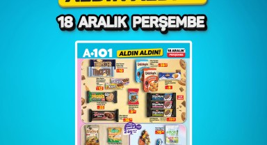A101'de 18 Aralık'tan İtibaren Geçerli Yeni Aldın Aldın Ürünleri