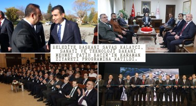 Bakan Mehmet Fatih Kacır Karaman'da Açılışlar ve Ziyaretler Gerçekleştirdi