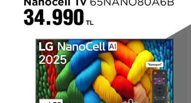 BİM'de 09 Aralık'ta LG Nanocell Televizyon Kampanyası Başlıyor