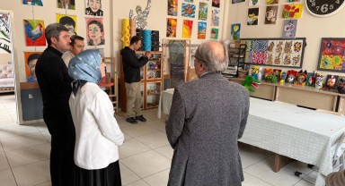 Ermenek Kaymakam Vekili Çakır, Bilim Sanat Merkezi'ni Denetledi