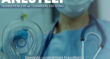Karaman Eğitim Araştırma Hastanesi Anestezi Teknisyenlerini Kutladı