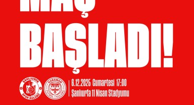 Karaman FK, Şanlıurfaspor Deplasmanında Sahaya Çıktı