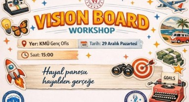 Karaman Gençlik Merkezi Hayal Panosu Atölyesi Düzenliyor