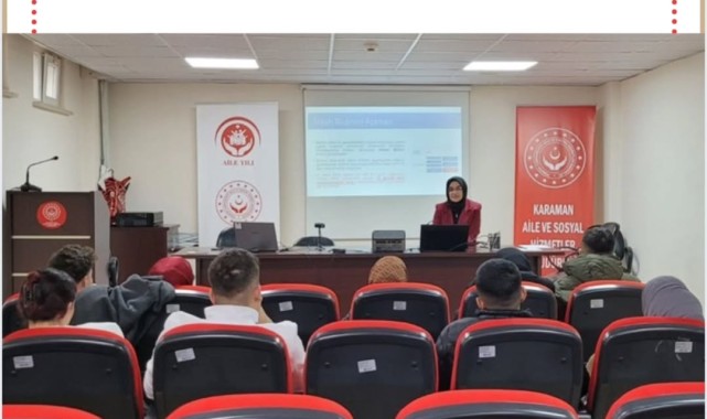 Karaman'da Genç Çiftlere Evlilik Öncesi Destek Eğitimi Verildi