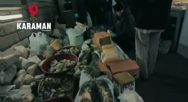 Karaman'da Güvenilir Olmayan 2,4 Ton Ürüne El Konuldu