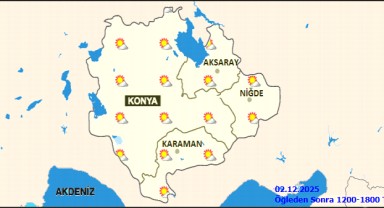 Karaman'da Puslu Sabahlar, Hafta Sonu Yağmur Bekleniyor