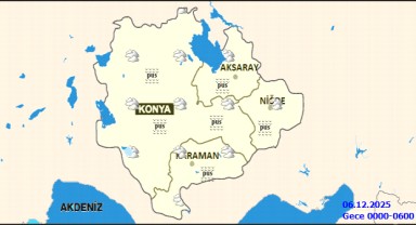 Karaman'da Yarın Yağışlı Hava Etkili Olacak: 5 Günlük Tahmin