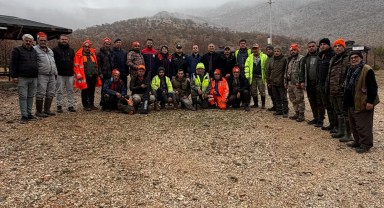 Kazımkarabekir'de Yaban Domuzlarına Karşı Sürek Avı Düzenlendi