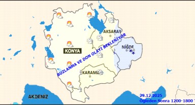 MGM'den Karaman İçin Kar Yağışlı ve Soğuk Haftalık Hava Tahmini