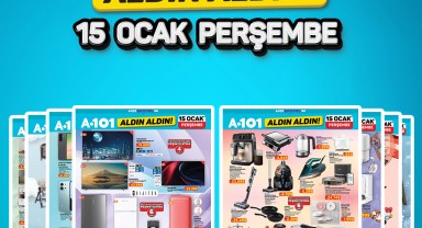 A101 Aldın Aldın Fırsatları 15 Ocak'ta A101 Ekstra'da Başlıyor
