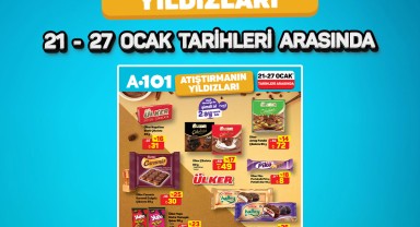 A101'de 21-27 Ocak Haftasının Atıştırmalık İndirimleri Başladı