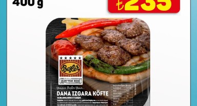 A101'de 8-11 Ocak Tarihleri Arasında Beşler Dana Köfte İndirimi