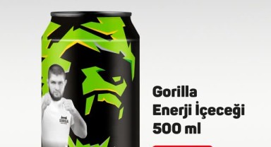 A101'de Yeni Yıl Fırsatı: Gorilla Enerji İçeceği Raflarda