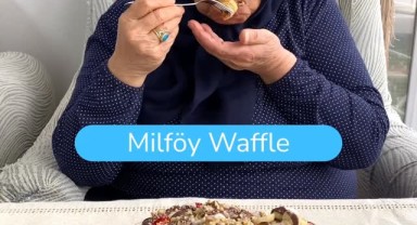 A101'den Milföy Hamuru ile Kolay Waffle Tarifi Tarifi