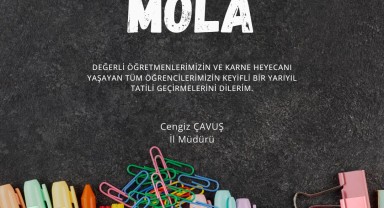 AFAD Karaman'dan Öğretmenlere ve Öğrencilere Yarıyıl Tatili Mesajı