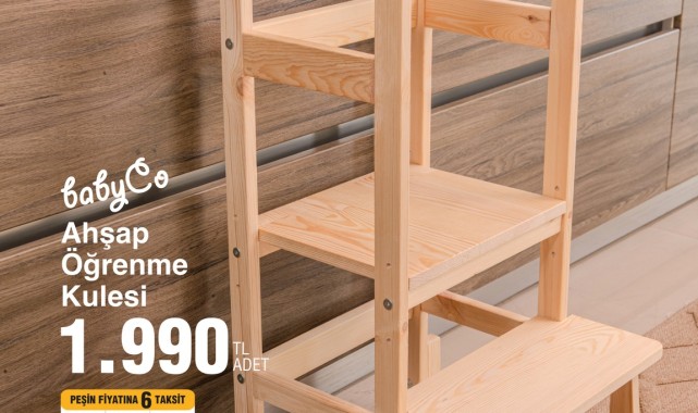 BİM'den Çocuklar İçin Ahşap Öğrenme Kulesi Kampanyası