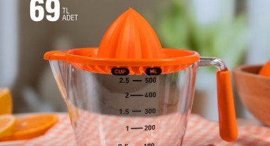 BİM'den Ölçülü Narenciye Sıkacağı Yeni Fiyatıyla Raflarda