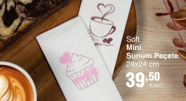 BİM'den Soft Mini Sunum Peçete 13 Ocak Salı Fırsatı