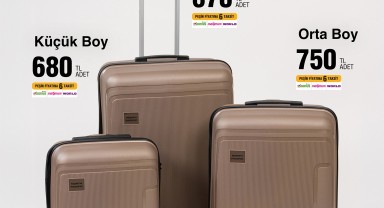 BİM'den Yeni Yıla Özel North Pacific Valiz Fırsatları Başlıyor