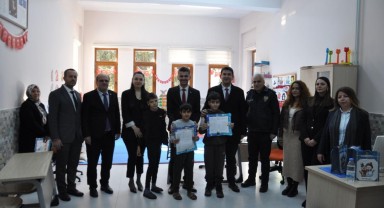 Ermenek Kaymakamı Çam, ZGS Atatürk İlkokulu'nda Karne Sevinci Yaşadı