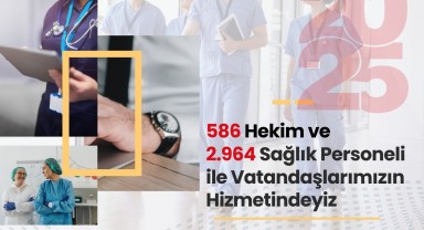 Karaman Sağlık Hizmetleri 586 Hekim ve 2.964 Personelle Sürdürülüyor