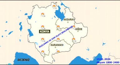 Karaman'da Bugün ve 5 Günlük Hava Durumu: Buzlanma Tehlikesi Uyarısı