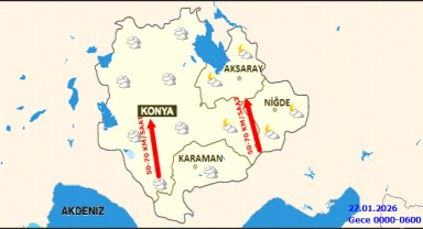 Karaman'da Kuvvetli Rüzgar ve Fırtına Bekleniyor: Dikkatli Olunmalı