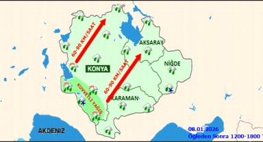 Karaman'da Kuvvetli Rüzgar ve Yağış Uyarısı: Haftalık Hava Tahmini