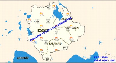 MGM'den Karaman'a 5 Günlük Soğuk ve Sis Uyarısı