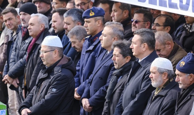 Vali Çiçek, Milletvekili Sağlam'ın Amcasının Cenaze Törenine Katıldı