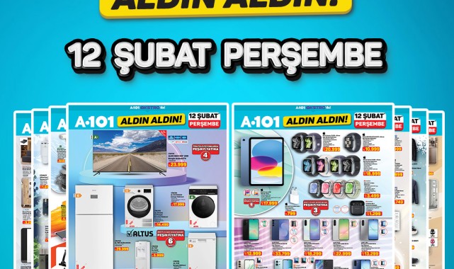 A101 Ekstra'da 12 Şubat'tan İtibaren Yeni Ürünler Raflarda