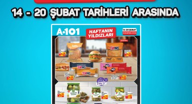 A101'de 14-20 Şubat Haftasının Yıldız Ürünleri Kampanyası Başlıyor