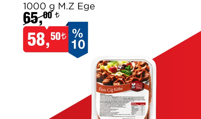 BİM'de Etsiz Çiğ Köfte İndirimi: 28 Şubat - 6 Mart Arası Geçerli
