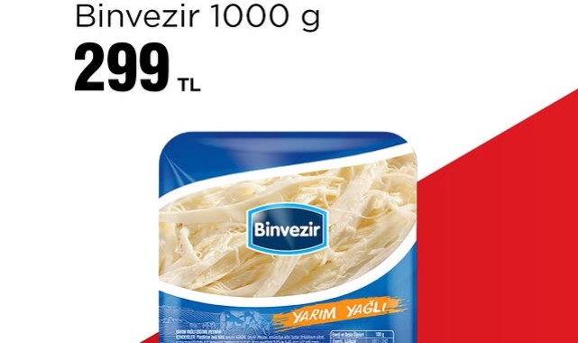 BİM'den 24 Şubat Salı Yeni Ürünler: Eritme Peyniri ve Çeşitleri Raflarda