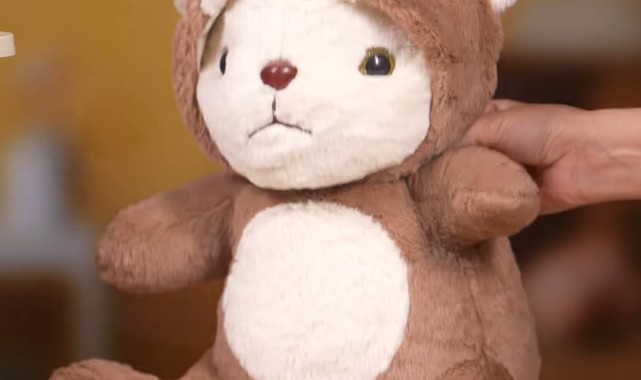 BİM'den Pelüş Kapüşonlu Ayı Oyuncak: 529 TL