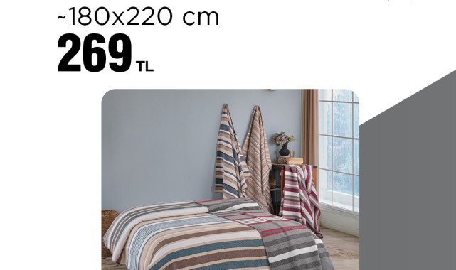 BİM'den Seçili Ürünlerde Yeni Kampanya: Battaniye ve Çeşitler Mağazalarda