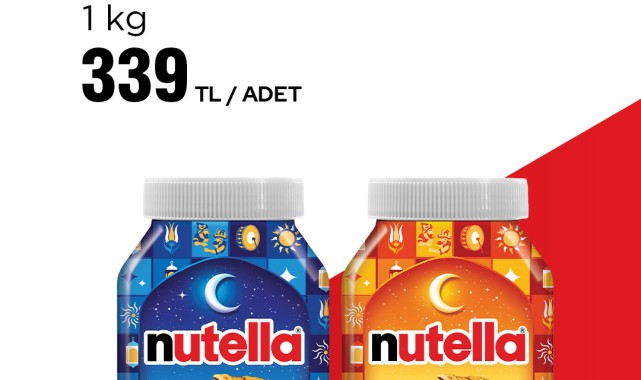 BİM'den Yeni Ürün Duyurusu: Nutella 17 Şubat'ta Mağazalarda
